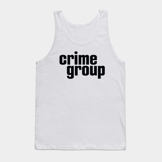 Crime Group Tank Top by ProjectX23 Orange